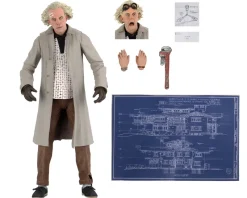 Back To The Future Neca Ultimate Doc Brown Action Figure<TV & Movie Pop Culture Clearance