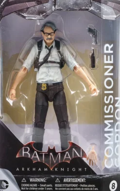 Batman Arkham Knight Series Commissioner Gordon Action Figure #8<DC Clearance