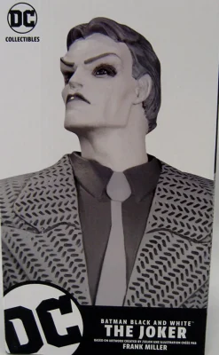 Batman Black and White Frank Miller The Joker 7 Inch Statue<DC Clearance