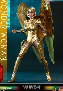 Hot Toys Deluxe Wonder Woman 84 Golden Armor 1:6 Scale Action Figure MMS578<DC Best