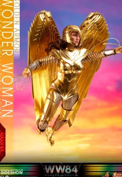 Hot Toys Deluxe Wonder Woman 84 Golden Armor 1:6 Scale Action Figure MMS578<DC Best