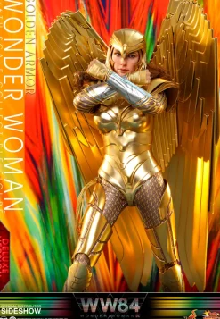 Hot Toys Deluxe Wonder Woman 84 Golden Armor 1:6 Scale Action Figure MMS578<DC Best