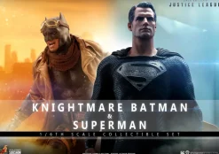 Hot Toys Justice League Knightmare Batman & Superman Set 1:6 Scale Action Figures TMS038<DC Sale
