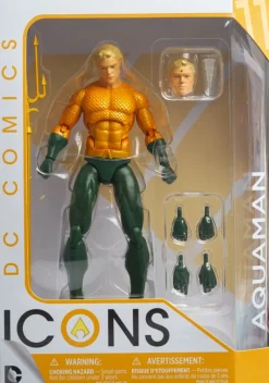 Icons Series Aquaman Legend Of Aquaman Action Figure #11<DC Clearance