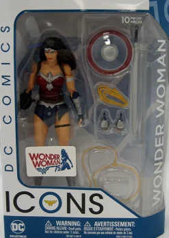 Icons Series Wonder Woman The Amazon Virus Action Figure #19<DC Clearance