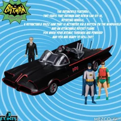Mezco Batman 1966 5 Points Deluxe Box Set Action Figure<DC Best