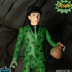 Mezco Batman 1966 5 Points Deluxe Box Set Action Figure<DC Best