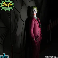 Mezco Batman 1966 5 Points Deluxe Box Set Action Figure<DC Best