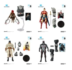 Multiverse McFarlane Bane Series Set of 4 Action Figures<DC Clearance