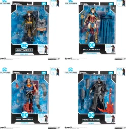 Multiverse McFarlane Darkfather Series Set of 4 Action Figures<DC Best