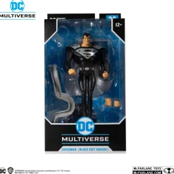 Multiverse McFarlane Superman Animated Series Black Suit Action Figure<DC Hot