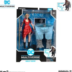 Multiverse McFarlane Suicide Squad King Shark Series Harley Quinn Action Figure<DC Best