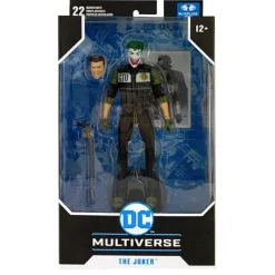 Multiverse McFarlane Series White Knight Joker Action Figure<DC Fashion