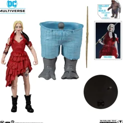 Multiverse McFarlane Suicide Squad King Shark Series Harley Quinn Action Figure<DC Best