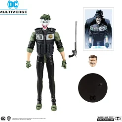 Multiverse McFarlane Series White Knight Joker Action Figure<DC Fashion