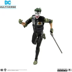 Multiverse McFarlane Series White Knight Joker Action Figure<DC Fashion