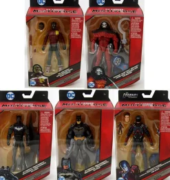 Multiverse Rookie Bat Mech Suit Build A Figure Set Of 5<DC Fashion