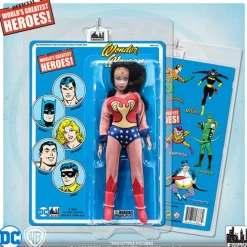Retro Mego Kresge Style Wonder Woman Retro Blue Card Action Figure<DC New