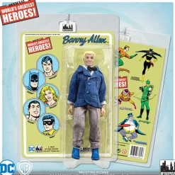Retro Mego Kresge Style Barry Allen Retro Card Action Figure<DC Hot
