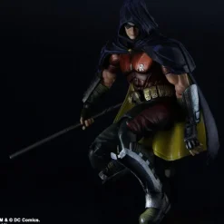 Square Enix Play Arts Kai Arkham City Robin Action Figure<DC Discount