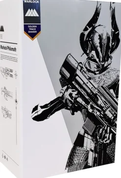 Destiny 2 ThreeZero Warlock Philomath Golden Trace Shader 1:6 Scale Action Figure<Gaming Hot