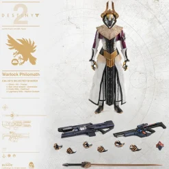 Destiny 2 ThreeZero Warlock Philomath Calus Selected Shader 1:6 Scale Action Figure<Gaming Online