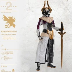 Destiny 2 ThreeZero Warlock Philomath Calus Selected Shader 1:6 Scale Action Figure<Gaming Online