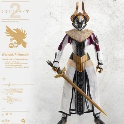 Destiny 2 ThreeZero Warlock Philomath Calus Selected Shader 1:6 Scale Action Figure<Gaming Online
