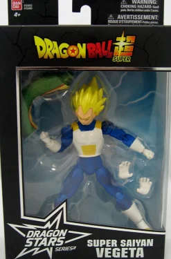 DragonBall Super Bandai Dragon Stars Series Super Saiyan Vegeta Action Figure #4<TV & Movie Pop Culture Best