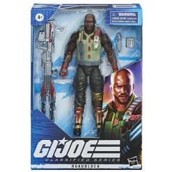 GI JOE Classified Series Roadblock Action Figure<TV & Movie Pop Culture New