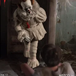 IT Mezco Pennywise One:12 Scale Action Figure<Horror Films Fashion