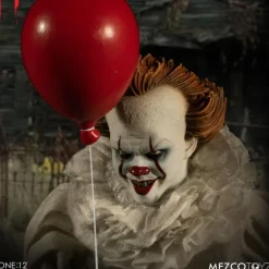 IT Mezco Pennywise One:12 Scale Action Figure<Horror Films Fashion