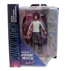 John Wick Diamond Select Chapter 2 John Wick Casual Action Figure<TV & Movie Pop Culture Sale