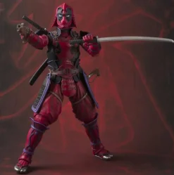 Bandai Onmitsu Deadpool Meisho Manga Realization Action Figure<Marvel Best
