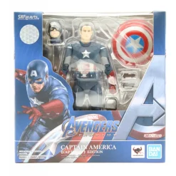 Bandai SH Figuarts Avengers Endgame Captain America Cap vs Cap Action Figure<Marvel Clearance