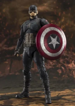 Bandai SH Figuarts Avengers End Game Final Battle Captain America Action Figure<Marvel Outlet