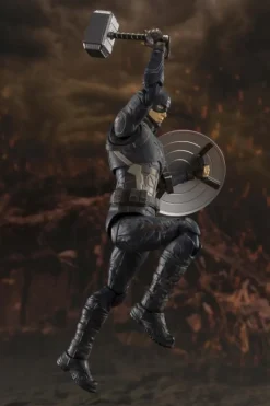Bandai SH Figuarts Avengers End Game Final Battle Captain America Action Figure<Marvel Outlet
