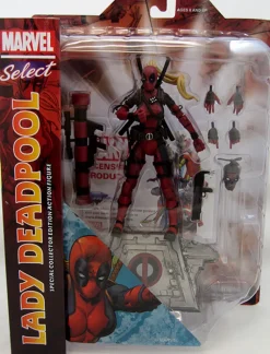 Diamond Select Lady Deadpool Action Figure<Marvel Online