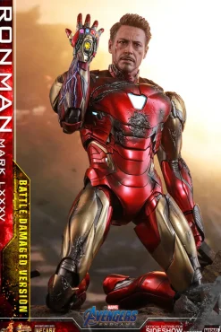 Hot Toys Avengers Endgame Battle Damaged Iron Man Mark LXXXV Diecast 1:6 Scale Action Figure MMS543D33<Marvel Clearance