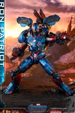 Hot Toys Avengers Endgame Iron Patriot Diecast 1:6 Scale Action Figure MMS547D34<Marvel Outlet