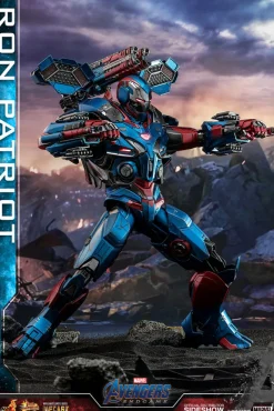 Hot Toys Avengers Endgame Iron Patriot Diecast 1:6 Scale Action Figure MMS547D34<Marvel Outlet