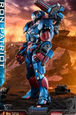 Hot Toys Avengers Endgame Iron Patriot Diecast 1:6 Scale Action Figure MMS547D34<Marvel Outlet