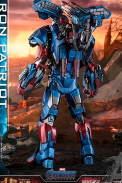 Hot Toys Avengers Endgame Iron Patriot Diecast 1:6 Scale Action Figure MMS547D34<Marvel Outlet