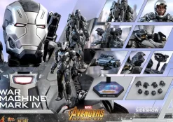 Hot Toys Infinity War War Machine Mark IV Diecast 1:6 Scale Action Figure MMS499D26<Marvel Sale