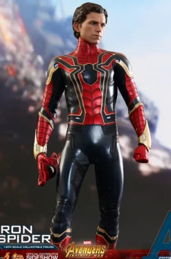 Hot Toys Infinity War Spider-Man Iron Spider 1:6 Scale Action Figure MMS482<Marvel Discount