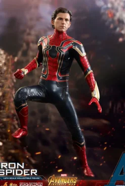 Hot Toys Infinity War Spider-Man Iron Spider 1:6 Scale Action Figure MMS482<Marvel Discount