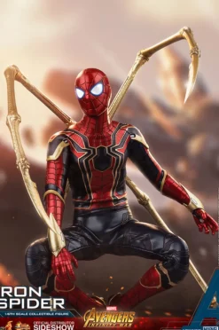 Hot Toys Infinity War Spider-Man Iron Spider 1:6 Scale Action Figure MMS482<Marvel Discount