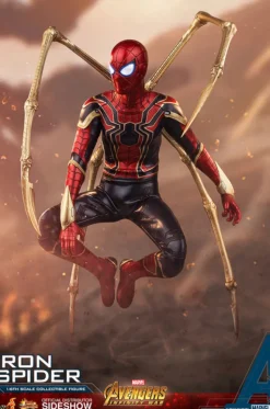 Hot Toys Infinity War Spider-Man Iron Spider 1:6 Scale Action Figure MMS482<Marvel Discount