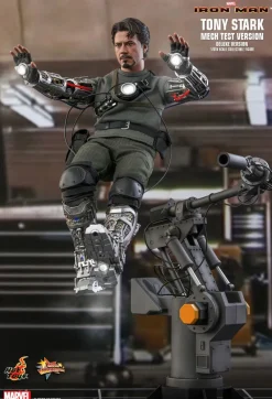 Hot Toys Iron Man Tony Stark Mech Test Deluxe 1:6 Scale Action Figure MMS582<Marvel New
