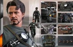 Hot Toys Iron Man Tony Stark Mech Test Deluxe 1:6 Scale Action Figure MMS582<Marvel New